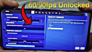 V28.01.1 How to get 60/90fps in Fortnite Chapter 5 Season 1