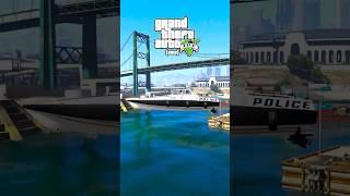 EVOLUTION of DROPPING a BOAT into WATER in GTA GAMES!@CJJBR  #gta #gaming #shorts