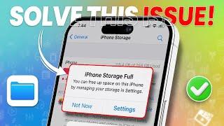 How to Solve iPhone Storage Full Issues | Free Up Space on iPhone