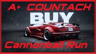 (A+ Class) - Lamborghini Countach  25th Anniversary (1988) - Nil Built - Need for Speed Unbound