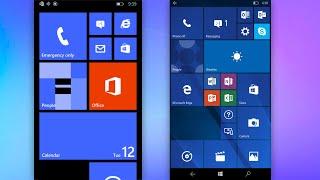 Windows Phone 8.1 vs Windows 10 Mobile!