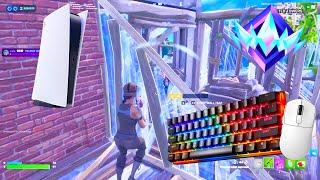 High Elimination PS5 Keyboard & Mouse Ranked Reload Fortnite Gameplay + BEST KBM Settings/Sens