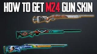 HOW TO GET M24 SKIN FOR COMPLETELY FREE | FREE GUN SKINS PUBG MOBILE