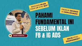 Pahami Fundamental Ini Sebelum Beriklan di FB & IG Ads