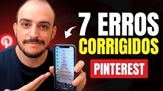 7 ERROS QUE TE IMPEDEM DE VENDER NO PINTEREST (Pinterest para Afiliados)