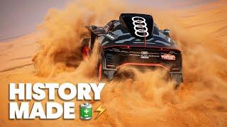 Dakar Rally Stage 3 Highlights: Audi Make History With The RS Q e-Tron ️