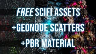 Create Incredible Sci-Fi Scenes in Blender with These Free Must-Have Geometry Nodes and Assets