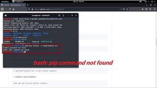 How to fix "bash: pip command not found" in kali 2020 || Solved | Fix pip not found