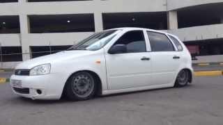 Lada Kalina on VIP Style Air Suspension