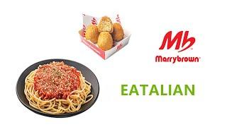 MARRYBROWN DAH ADA SPAGHETTI? (EATALIAN SERIES)