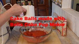 Cake Balls | Bella Cake Pop Maker