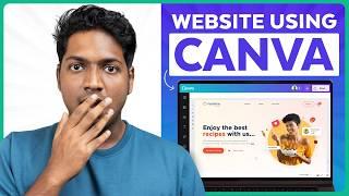 How to Make a Website Using Canva for FREE | 2025