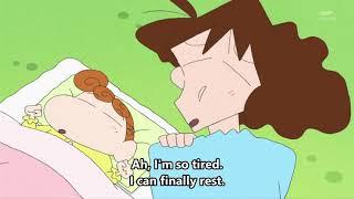 Shin chan english sub - mom can't sleep