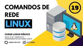 Comandos Rede Linux - Fundamentos de Rede : Aula 19 : Módulo 06 - Curso de Linux Básico ‍