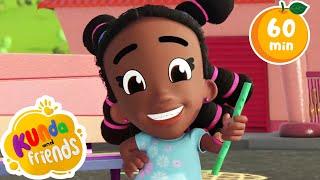 Music Song & MORE Nursery Rhymes With Kunda & Friends! | Fun And Educational Kids Songs Compilation
