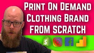 Print on Demand Clothing Brand Shopify Store Step by Step Tutorial 2020