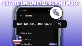 How to Create Unlimited USA Number With Text Free - UPDATED 2024