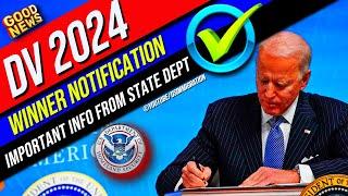 Diversity Visa Lottery DV 2024 Winner Notification : Important Note from Department of State!
