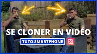 Comment se cloner soi-même en vidéo avec un smartphone I Tuto InShot