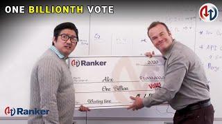 Ranker 1 Billionth Vote