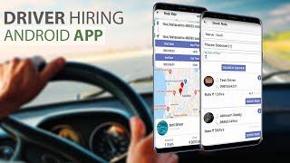 Online Driver Hiring App | Android App Project