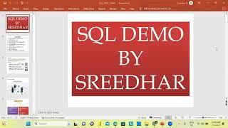 SQL Server First Demo | 3rd July 2023 | Vinay Tech