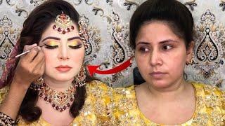 Mehndi makeup tutorial with Ehanced beauty moose base hoenst  reveiw