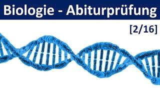 Biologie Abiturprüfung 2024 - Tipps und Aufgabentypen  [2/2] - [Abitur Biologie, 2/16]