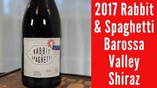 2017 Rabbit & Spaghetti Barossa Valley Shiraz Wine Review (NakedWines.com)