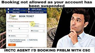booking not allowed as your account has been suspended problems solve  2022