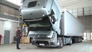 New Actros. Volcar la cabina