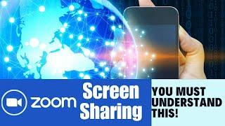 Zoom-One thing you must understand about SCREEN SHARING #teachonline #zoomscreensharing