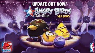 Angry Birds Seasons - Larry Bird plus the NBA All-Star Update!