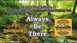 Always Be There with Browning Cellular Trail Cameras and the Strike Force Wireless App Experience