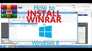 How to INSTALL WINRAR in Windows 8