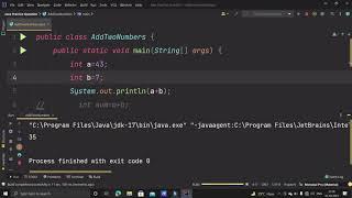 Write a Java Program to Print the Sum of Two Numbers | Java Basic Exercise | Java Problems 2021 | HC