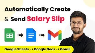 Automatically Create & Send Salary Slip PDF Every Month