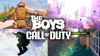 ALL Superpowers gameplay Temp V Field Upgrade The Boys Event in Warzone! Laser Vision, Super Jump...