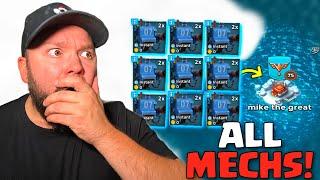 ALL MECHS BOOM BEACH STRATEGY!