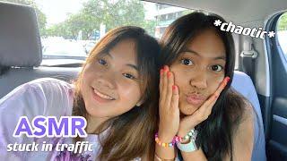 ASMR in the car with @asmrrichie