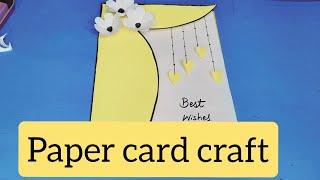 how to make best wishes card||paper card idea||zenith creation||