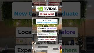 Nvidia Hiring Alert  #hiringalert