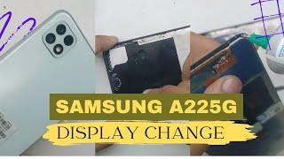 Samsung A22 5G display replacement | how to change Samsung A22 5G screen #samsung #repair #new