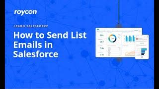 How to Send List Emails in Salesforce