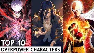 Top 10 Most Overpowered Anime Characters | In Hindi | AnimeVerse