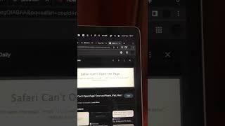 Safari Can’t Open The Page#safari#mac#fix#failed