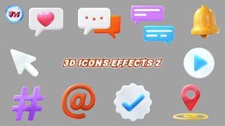GREEN SCREEN 3D ICONS EFFECTS 2