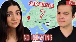 Playing Geoguessr Live (Zero Cheating)