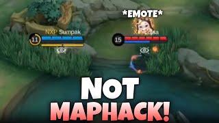 STOP ACCUSING HIM OF MAPHACK!! 