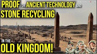 PROOF the Ancient Egyptians were Recycling ANCIENT Artifacts in the Old Kingdom!